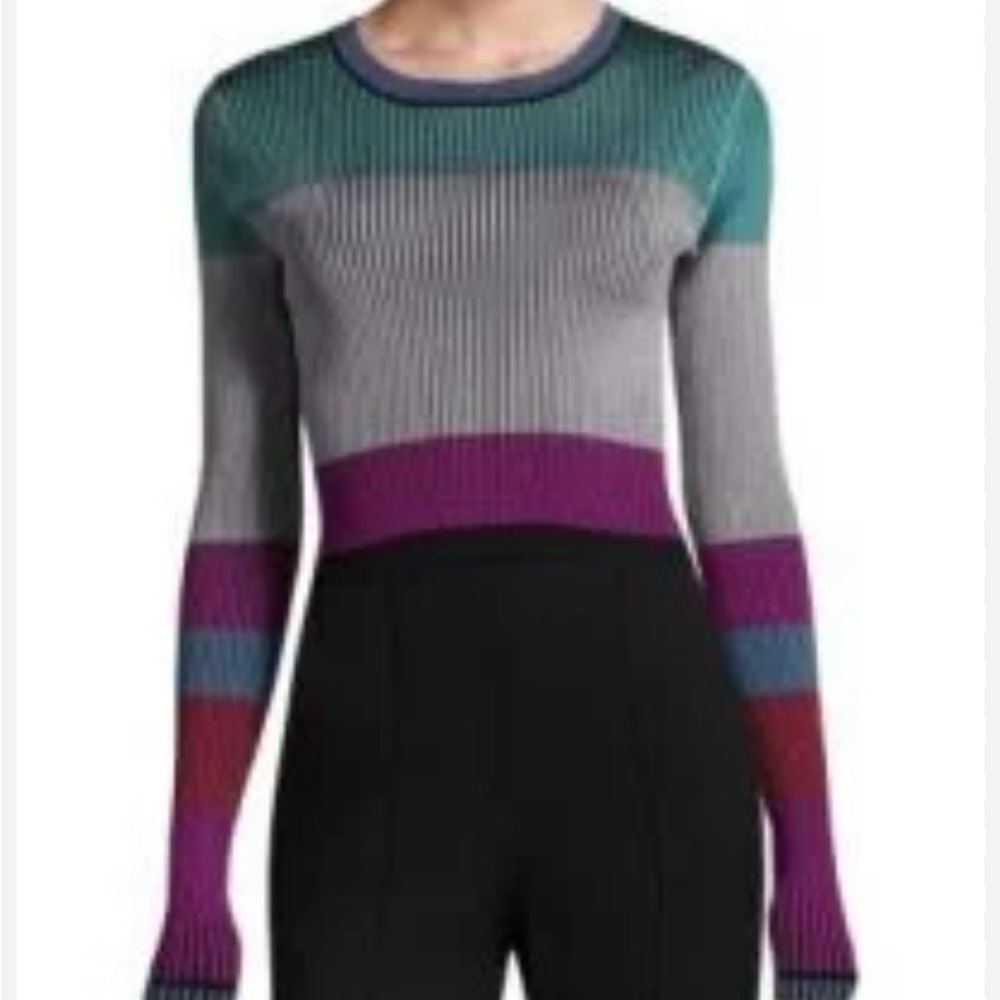 Diane Von Furstenberg Colorblock Women's Sweater
